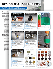 Thumbnail for the Residential Sprinkler Line Solution Sheet by Reliable Automatic Sprinkler Co., Inc.